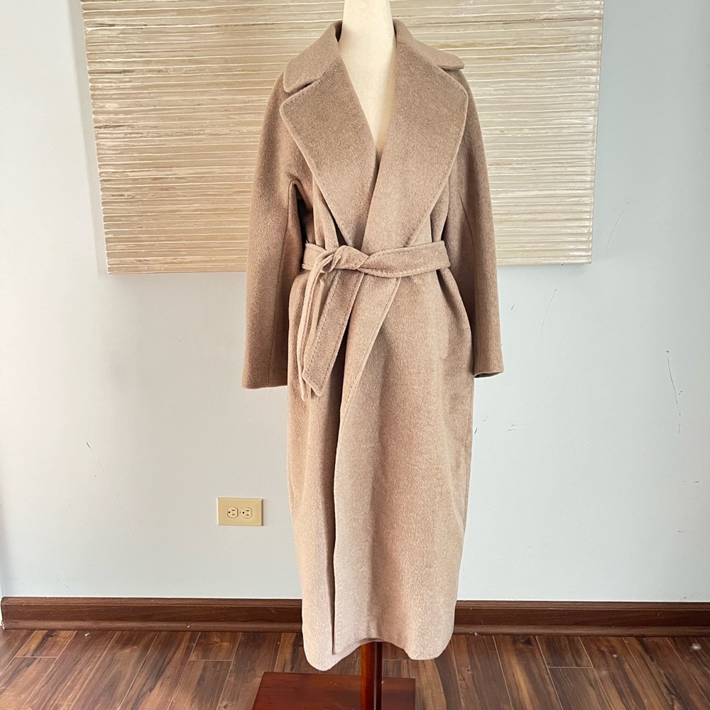 MaxMara Weekend DIEGO coat alpaca wool blend size 6 NWT - Picture 6 of 17